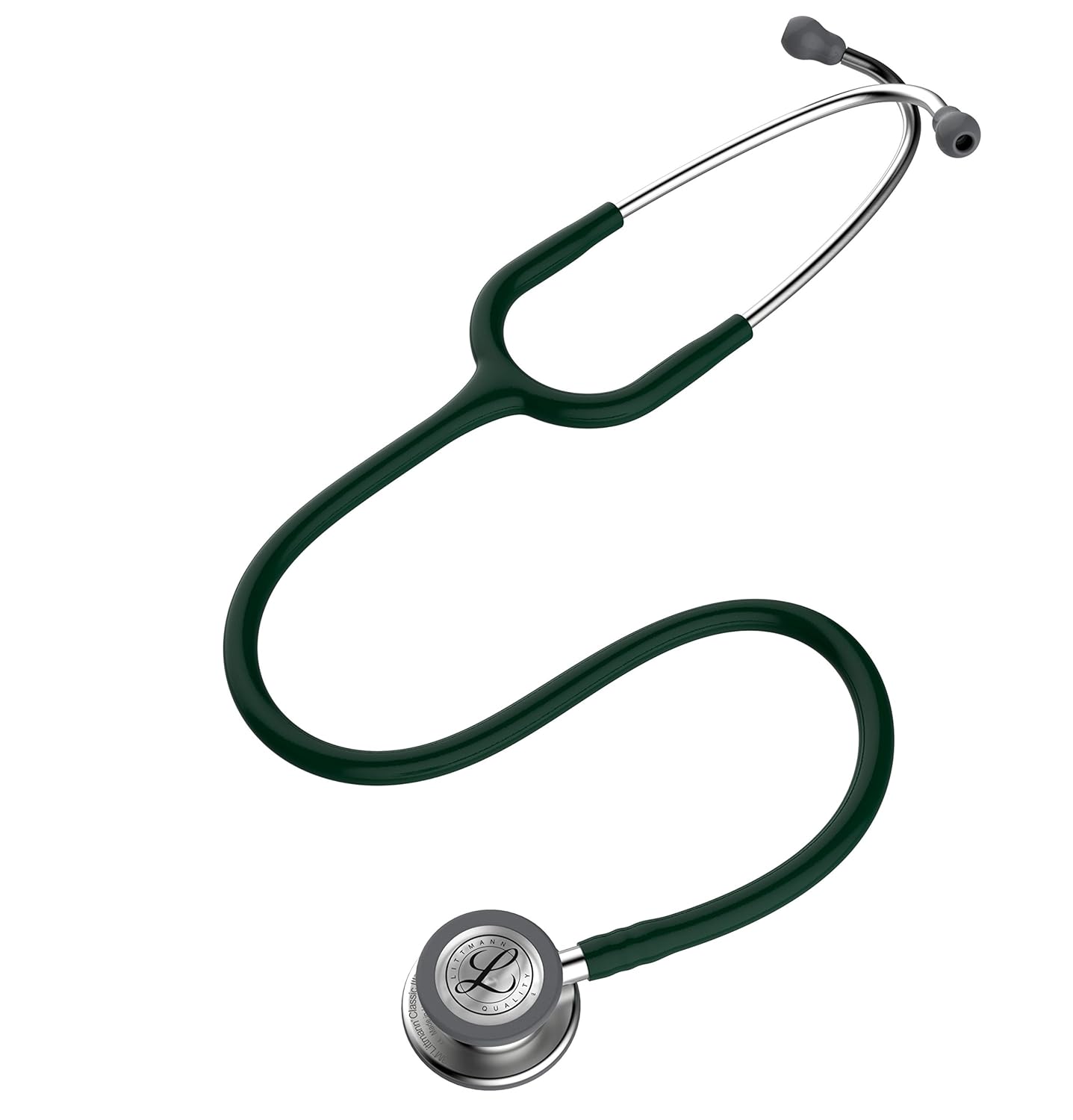 Littmann 3M Classic III Stethoscope, Hunter Green Tube, 27 inch, 5624