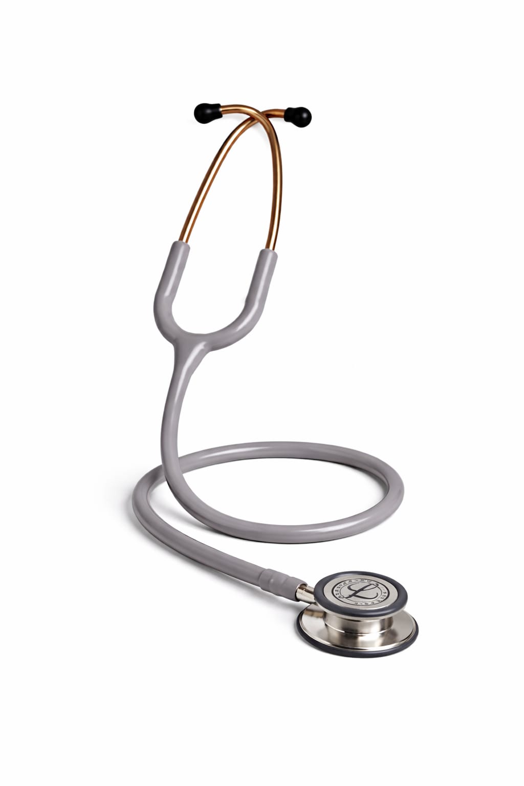3M Littmann Classic III Monitoring Stethoscope – Gray & Gold, Stainless Steel Chestpiece