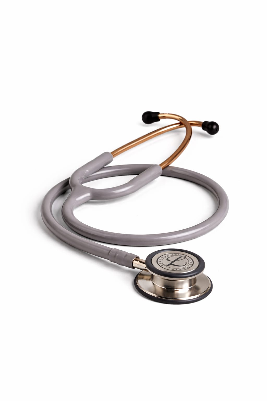 3M Littmann Classic III Monitoring Stethoscope – Gray & Gold, Stainless Steel Chestpiece