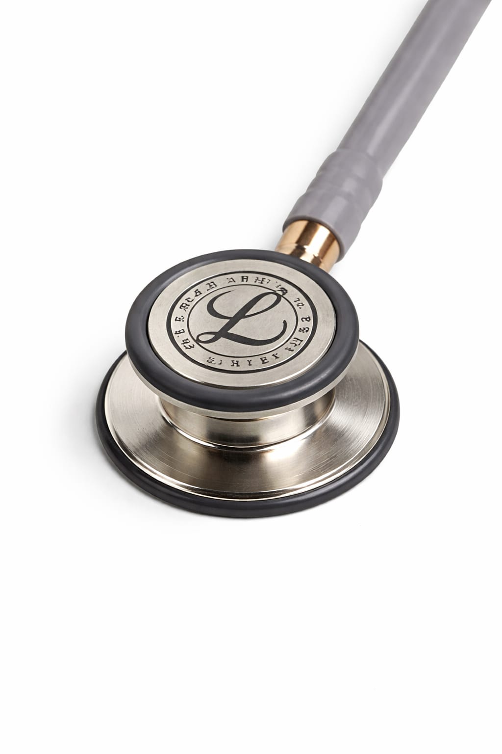 3M Littmann Classic III Monitoring Stethoscope – Gray & Gold, Stainless Steel Chestpiece